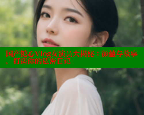 国产糖心Vlog女演员大揭秘：颜值与故事，打造你的私密日记