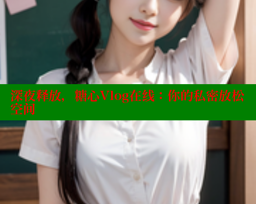 深夜释放，糖心Vlog在线：你的私密放松空间