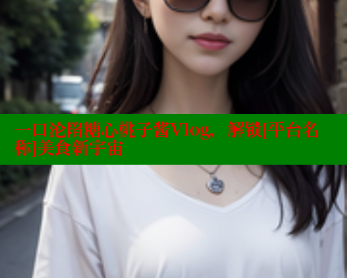 一口沦陷糖心桃子酱Vlog，解锁[平台名称]美食新宇宙
