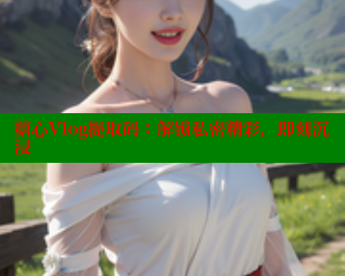 糖心Vlog提取码：解锁私密精彩，即刻沉浸