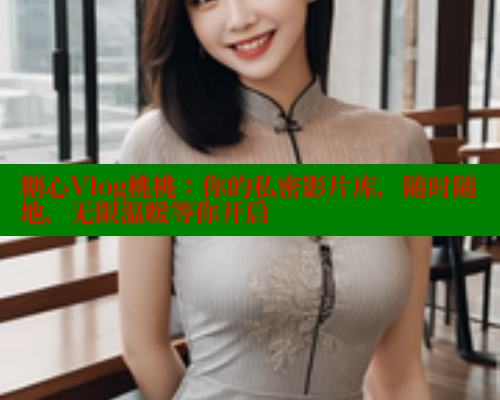 糖心Vlog桃桃：你的私密影片库，随时随地，无限温暖等你开启
