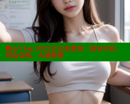 糖心Vlog 2022会员免费领：独家内容、周边兑换，火速解锁
