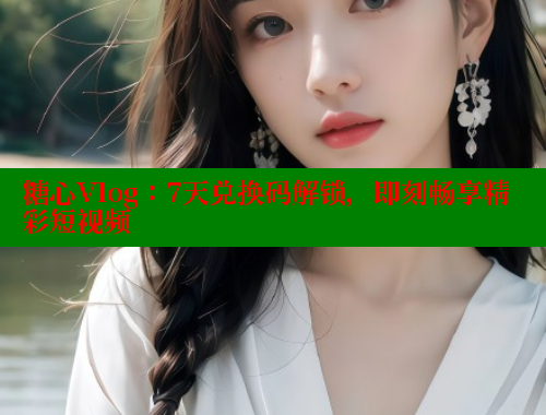 糖心Vlog：7天兑换码解锁，即刻畅享精彩短视频