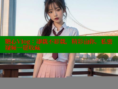 糖心Vlog：卸载不卸载，精彩由你，私密视频一键收藏