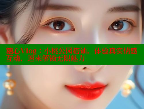 糖心Vlog：小桃公园搭讪，体验真实情感互动，速来解锁无限魅力