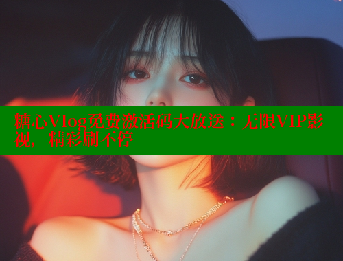 糖心Vlog免费激活码大放送：无限VIP影视，精彩刷不停