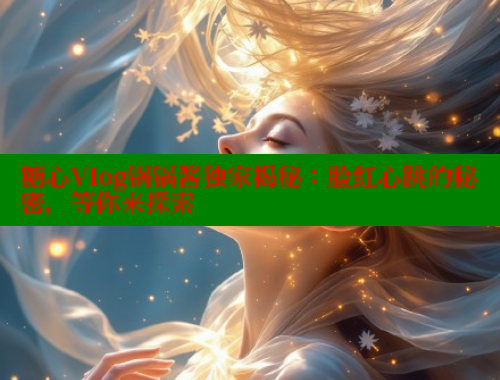 糖心Vlog锅锅酱独家揭秘：脸红心跳的秘密，等你来探索