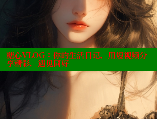 糖心VLOG：你的生活日记，用短视频分享精彩，遇见同好