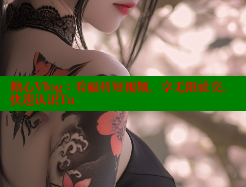 糖心Vlog：看福利短视频，享无限社交，快速认识Ta