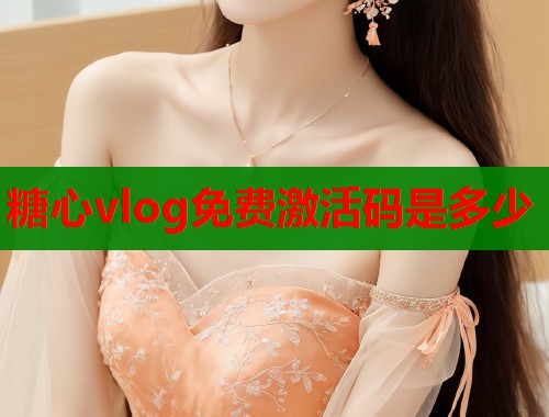 糖心vlog免费激活码是多少