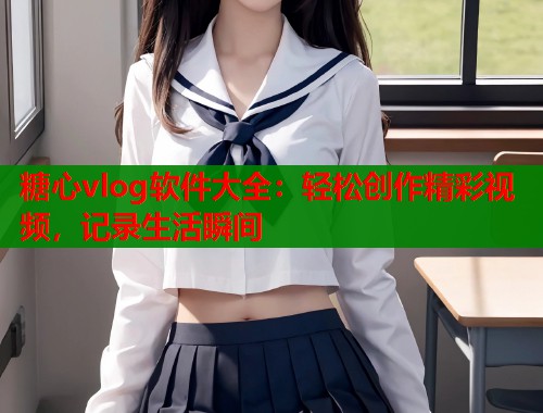 糖心vlog软件大全：轻松创作精彩视频，记录生活瞬间
