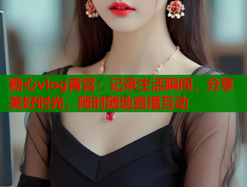 糖心vlog宵宫:记录生活瞬间,分享美好时光,随时随地直播互动 糖心vlog宵宫:记录生活瞬间,分享美好时光,随时随地直播互动