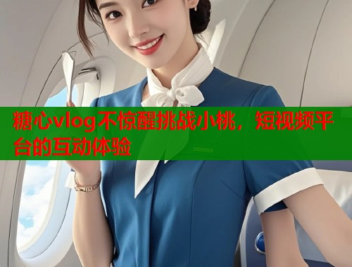 糖心vlog不惊醒挑战小桃，短视频平台的互动体验
