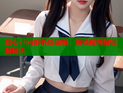 糖心vlog解析版破解：解锁视频编辑新玩法