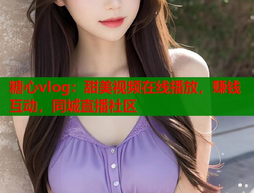 糖心vlog：甜美视频在线播放，赚钱互动，同城直播社区