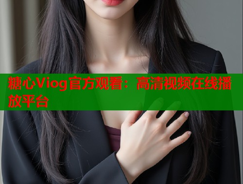 糖心Viog官方观看：高清视频在线播放平台