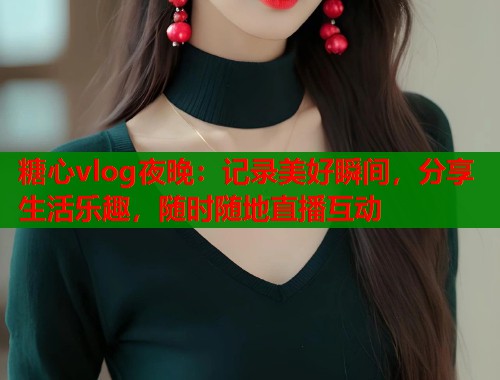糖心vlog夜晚：记录美好瞬间，分享生活乐趣，随时随地直播互动