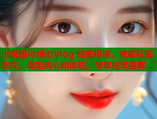 小桃邀你糖心Vlog 甜蜜相遇，独家私密影片，零距离心动体验，尽享视觉盛宴