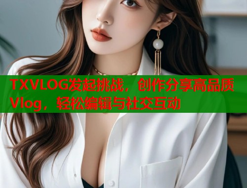 TXVLOG发起挑战，创作分享高品质Vlog，轻松编辑与社交互动