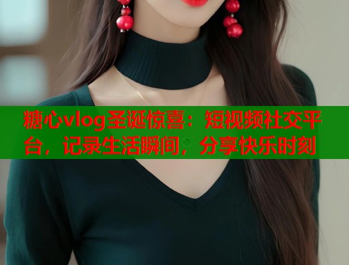 糖心vlog圣诞惊喜：短视频社交平台，记录生活瞬间，分享快乐时刻