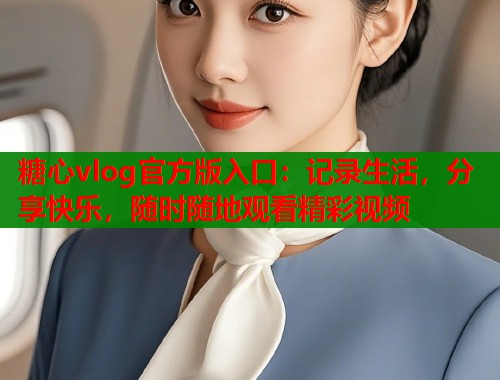 糖心vlog官方版入口:记录生活,分享快乐,随时随地观看精彩视频 糖心vlog官方版入口:记录生活,分享快乐,随时随地观看精彩视频