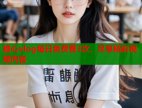 糖心vlog每日免费看3次，尽享精彩视频内容