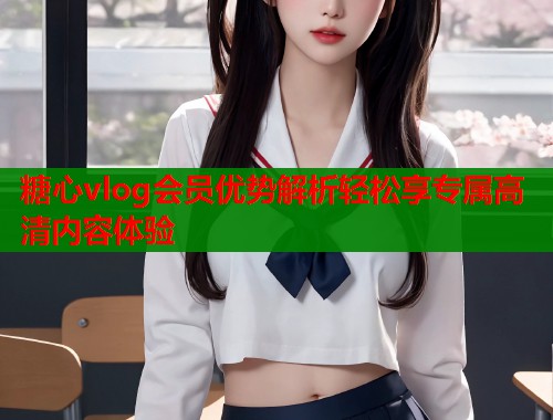 糖心vlog会员优势解析轻松享专属高清内容体验
