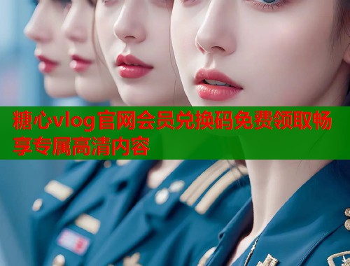 糖心vlog官网会员兑换码免费领取畅享专属高清内容