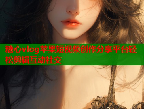糖心vlog苹果短视频创作分享平台轻松剪辑互动社交