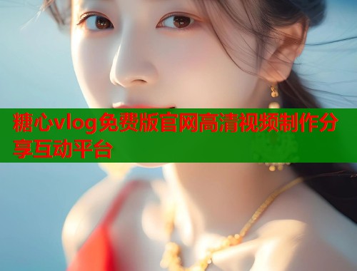 糖心vlog免费版官网高清视频制作分享互动平台