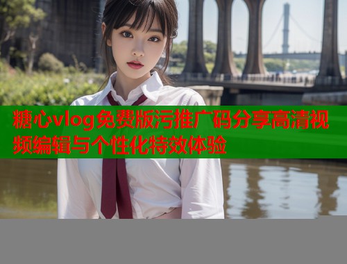 糖心vlog免费版污推广码分享高清视频编辑与个性化特效体验