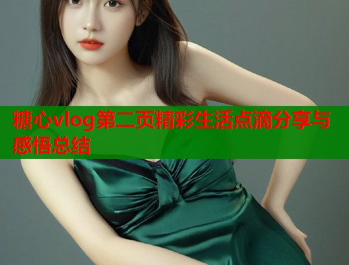 糖心vlog第二页精彩生活点滴分享与感悟总结