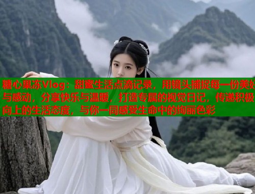 糖心果冻Vlog：甜蜜生活点滴记录，用镜头捕捉每一份美好与感动，分享快乐与温暖，打造专属的视觉日记，传递积极向上的生活态度，与你一同感受生命中的绚丽色彩