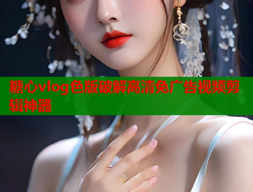 糖心vlog色版破解高清免广告视频剪辑神器