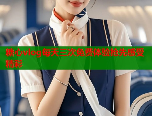 糖心vlog每天三次免费体验抢先感受精彩